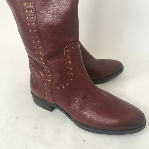 Sam Edelman Women's Leather Prina Studded Vamp
